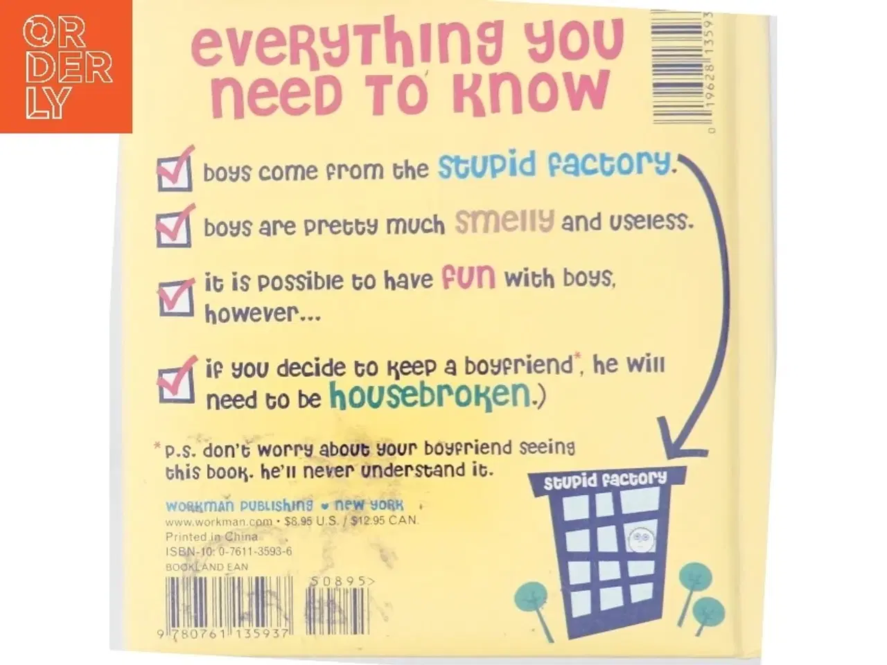 Billede 3 - Boys Are Stupid, Throw Rocks at Them! af Todd Harris Goldman (Bog)