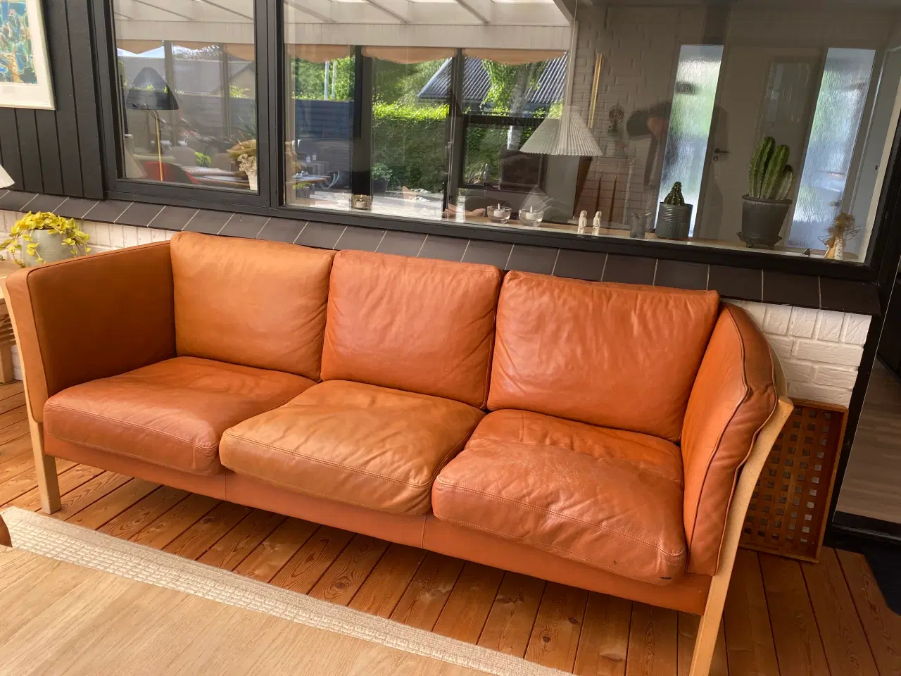 Billede 2 - Stouby lædersofa 