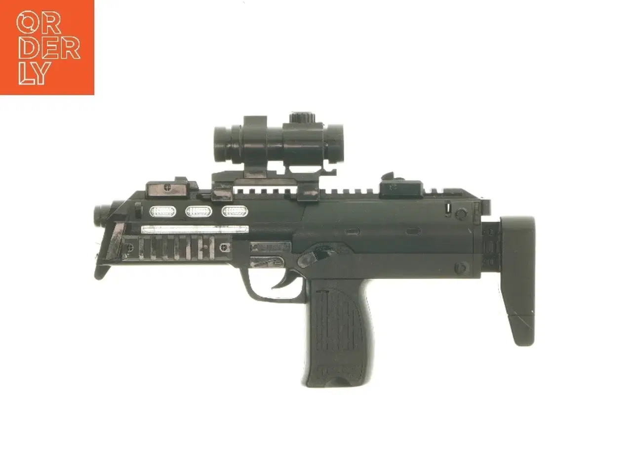 Billede 1 - Legetøjspistol med sigte og lyd (str. 28x17,5 cm)