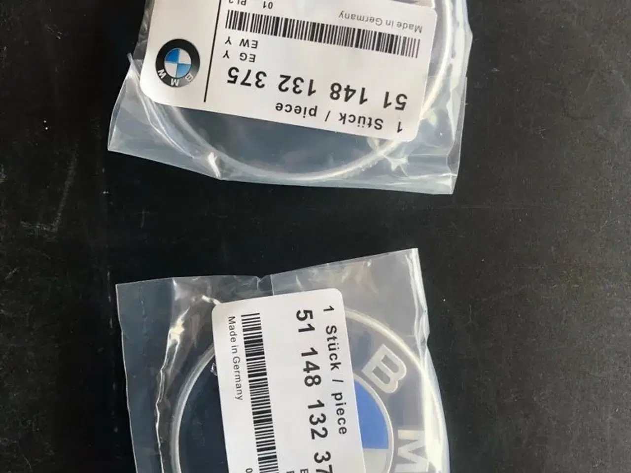 Billede 1 - BMW emblemer for og bag 74mm 82mm