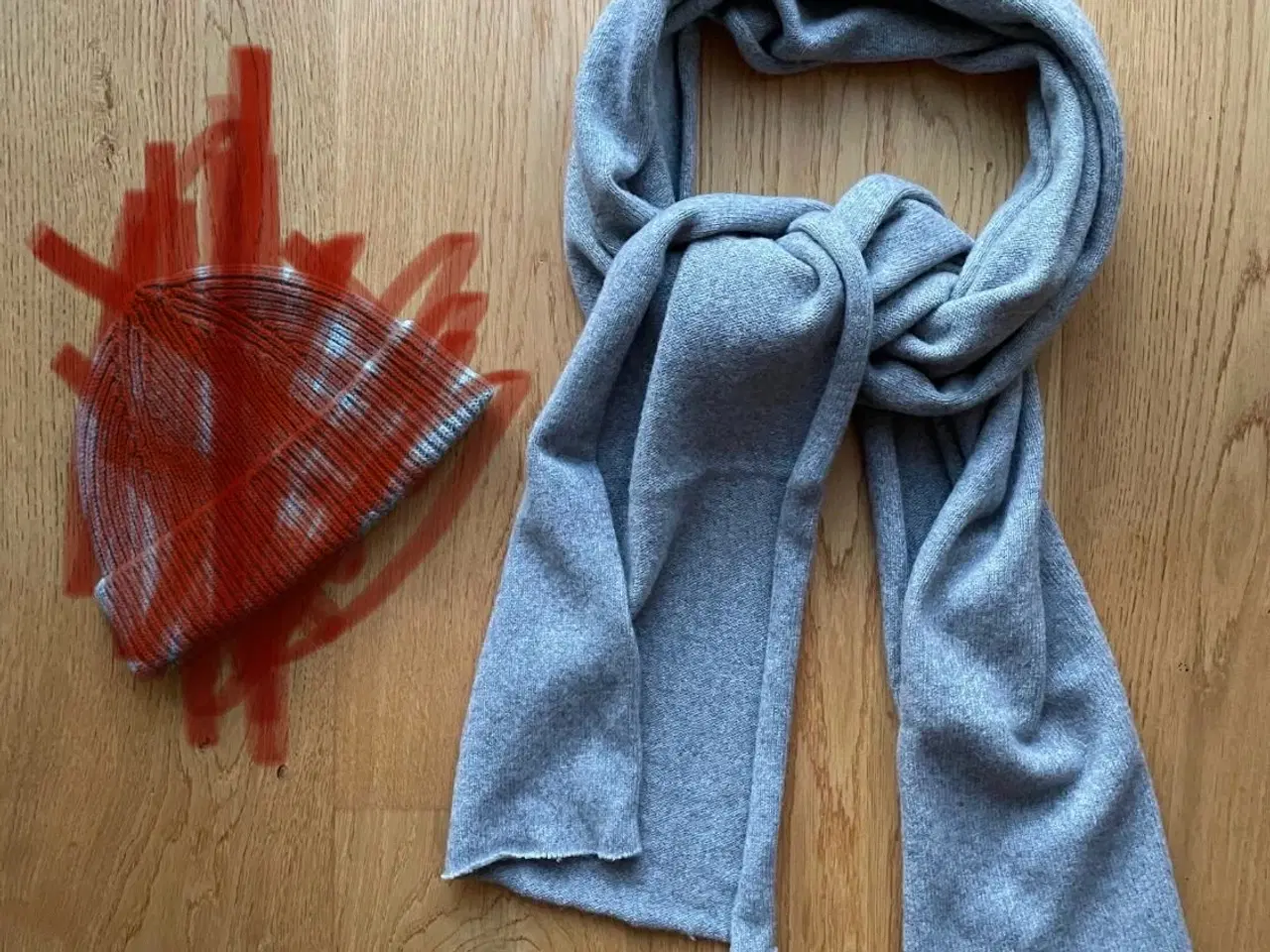 Billede 1 - Organic Basics cashmere halstørklæde 