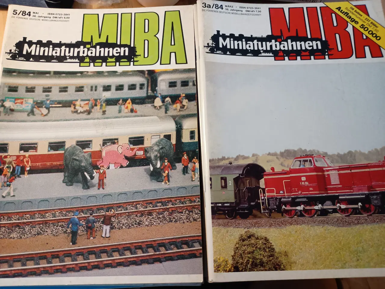 Billede 12 - MIBA miniaturbahnen. Blad om modeljernbane.