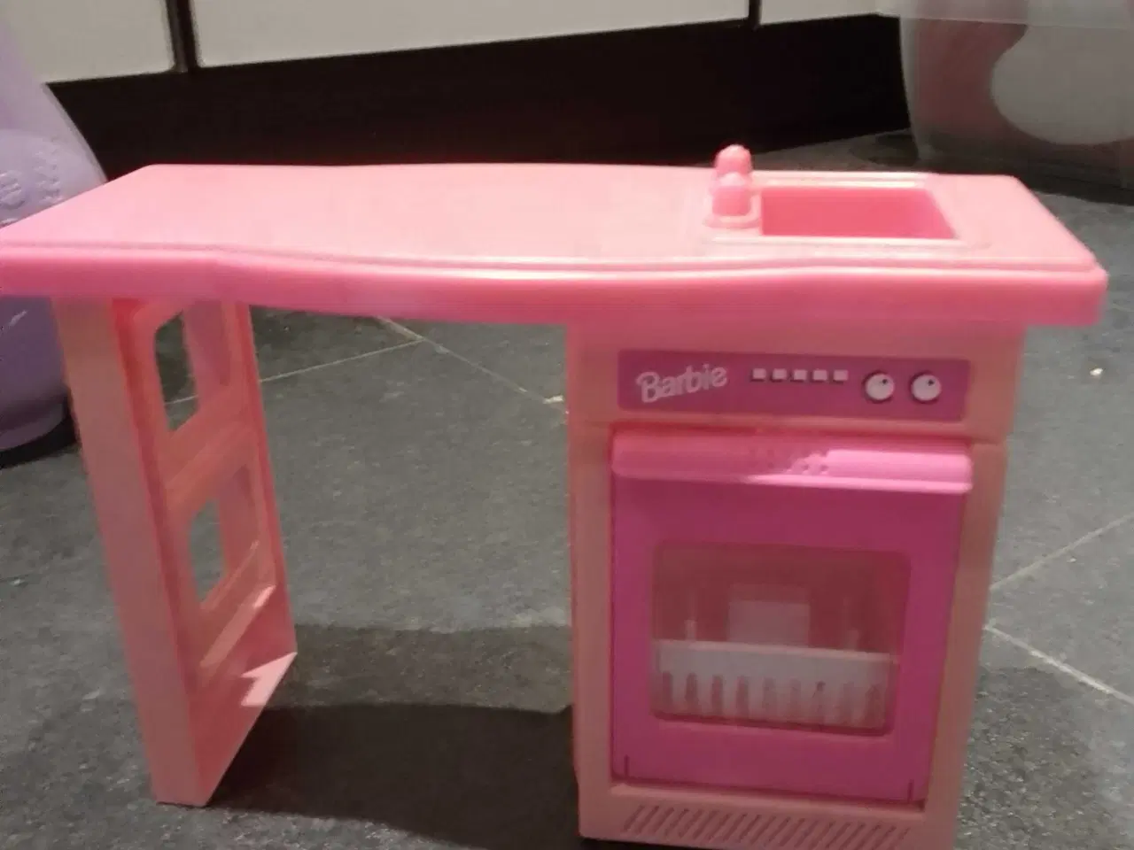 Billede 1 - Barbie opvaskemaskine fra 1994