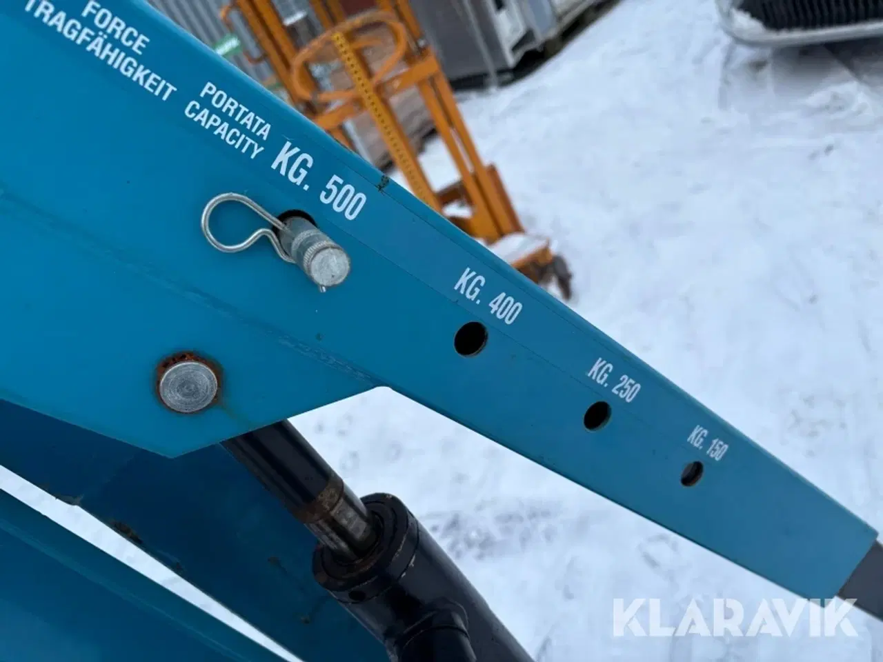 Billede 6 - Hydraulisk værkstedskran