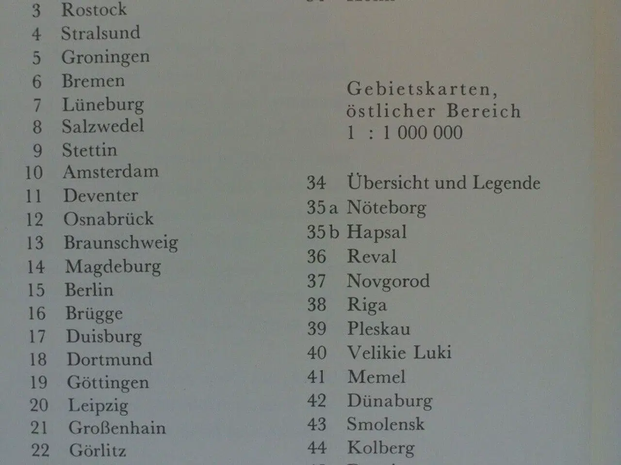 Billede 4 - hansische handelsstrassen - atlas. tysk tekst, von