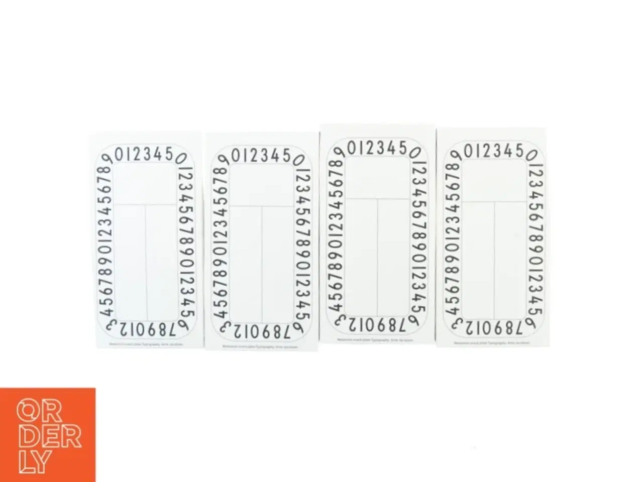 Billede 1 - Snack tallerkenen fra Design Letters (str. 23 x 12 cm)