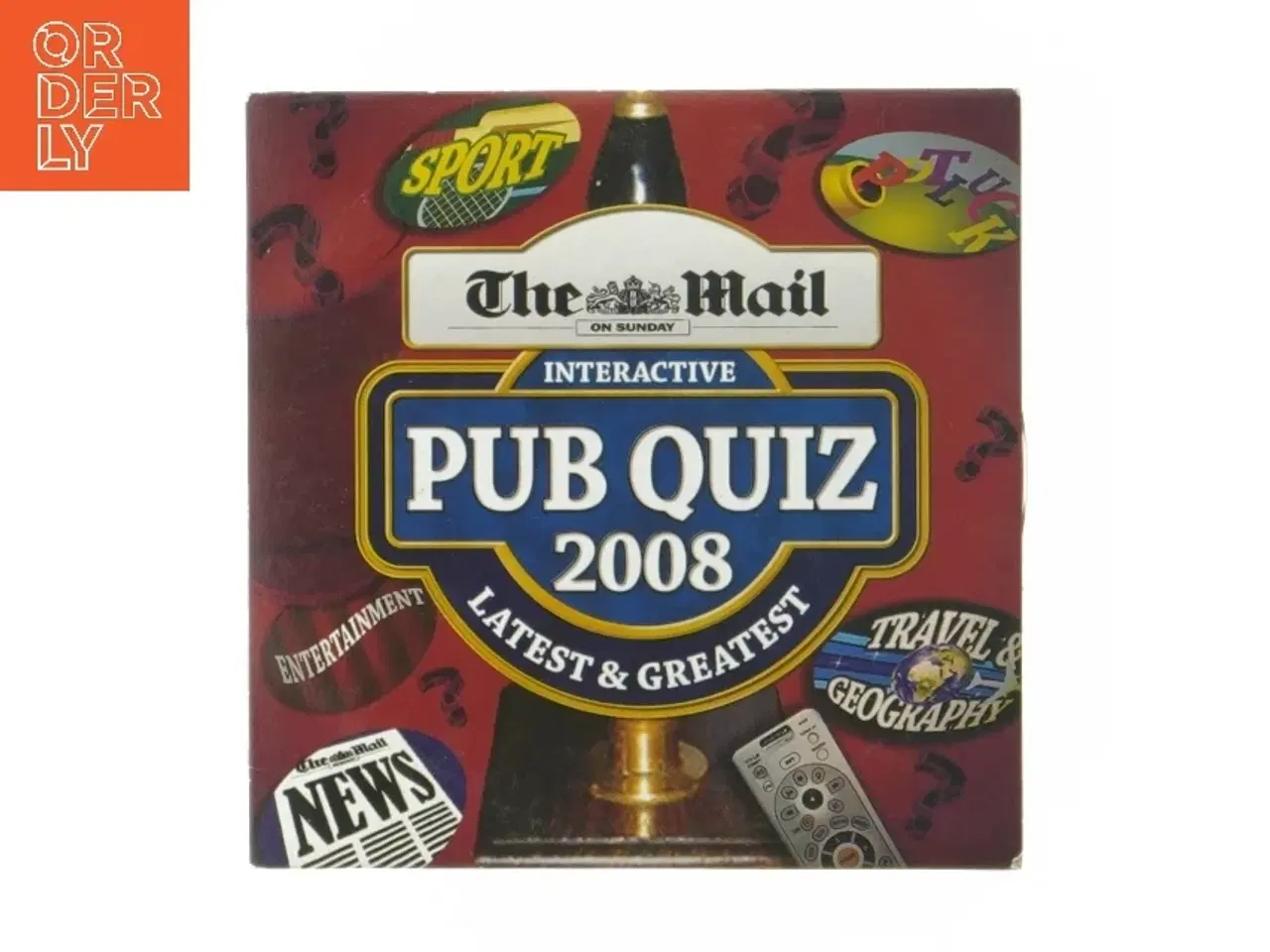 Billede 1 - Interactive Pub Quiz 2008 DVD (str. 12,5x12,5 cm)