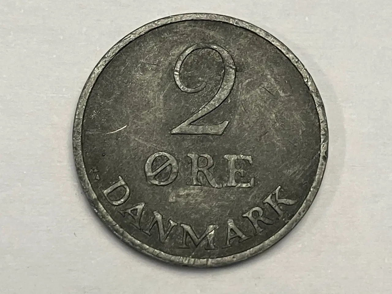 Billede 2 - 2 Øre Danmark 1955