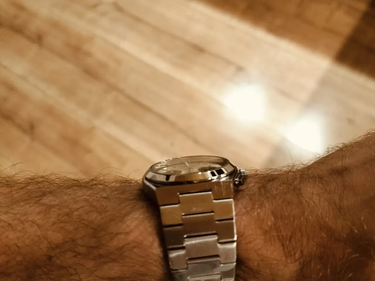 Billede 3 - Herreur med chronograf. Stål/Sort