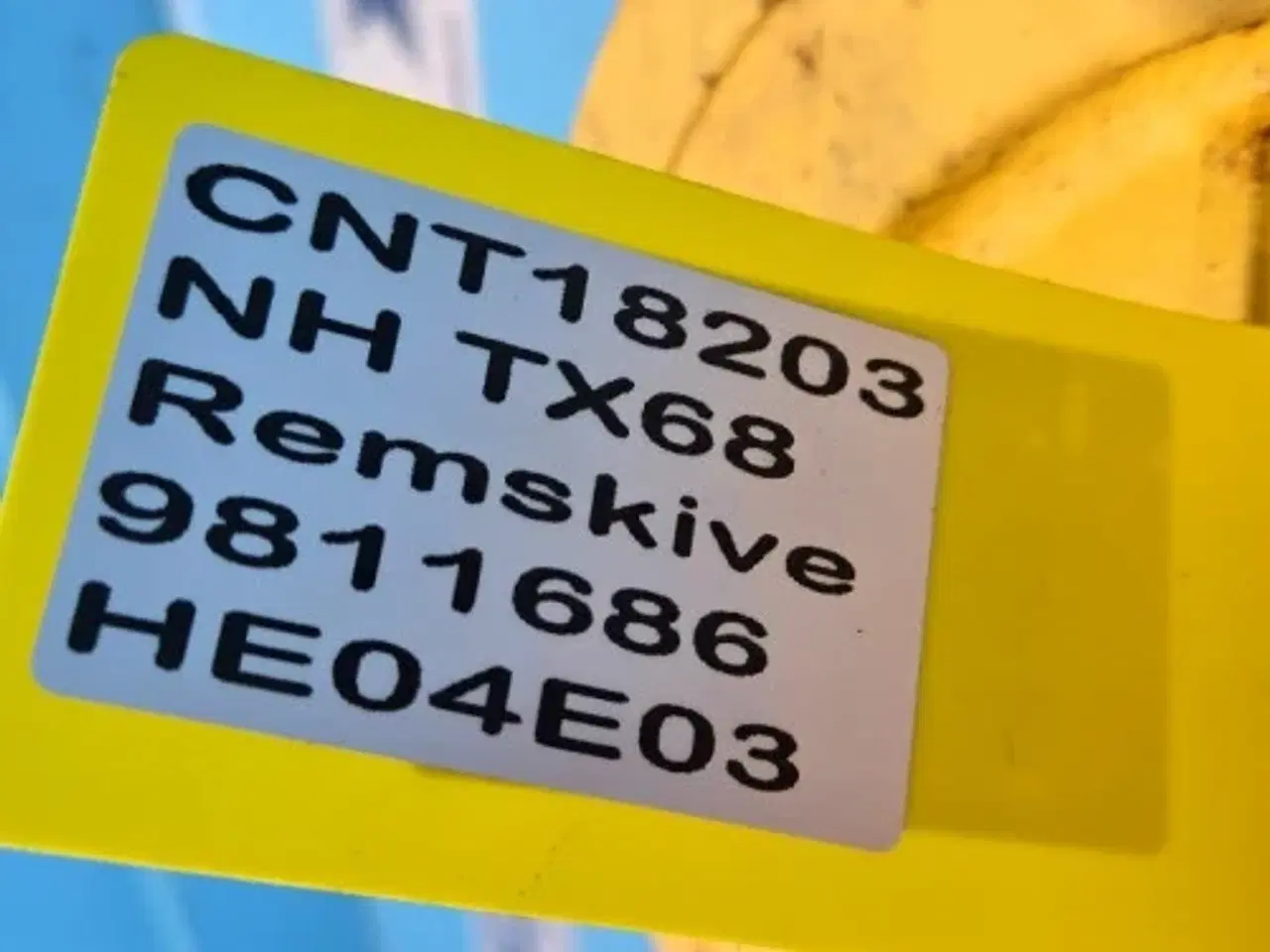 Billede 14 - New Holland TX68 Remskive 9811686