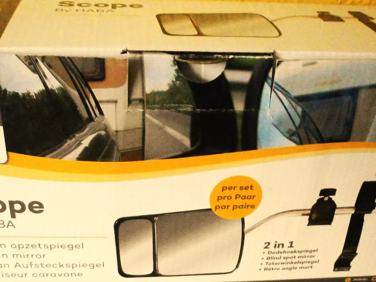 Billede 4 - Perfekt Gave - NYT Spejl-sæt til campingvogn