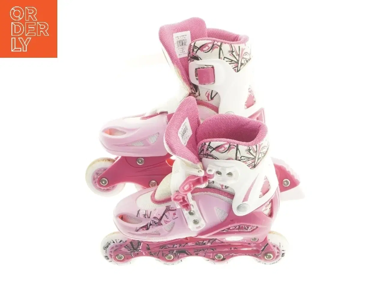 Billede 1 - Lyserøde rulleskøjter (str. 31-34 )