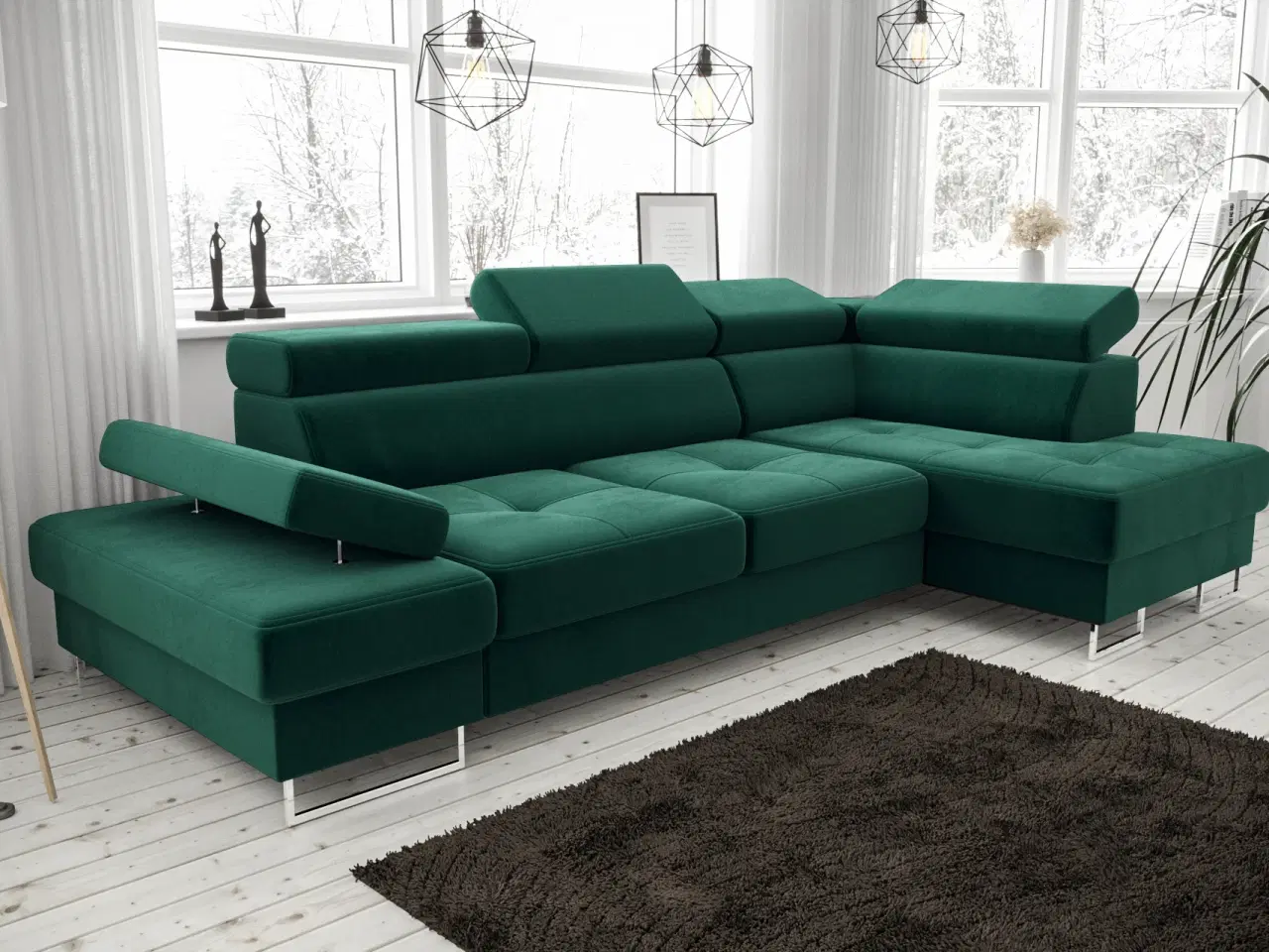 Billede 10 - GALAKSE MINI HJØRNESOFA 170x280