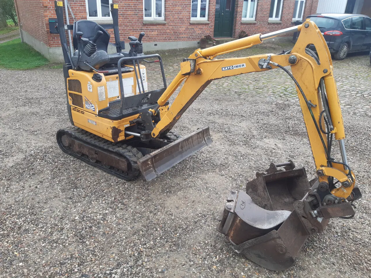 Billede 1 - Minigraver 1200kg Kato