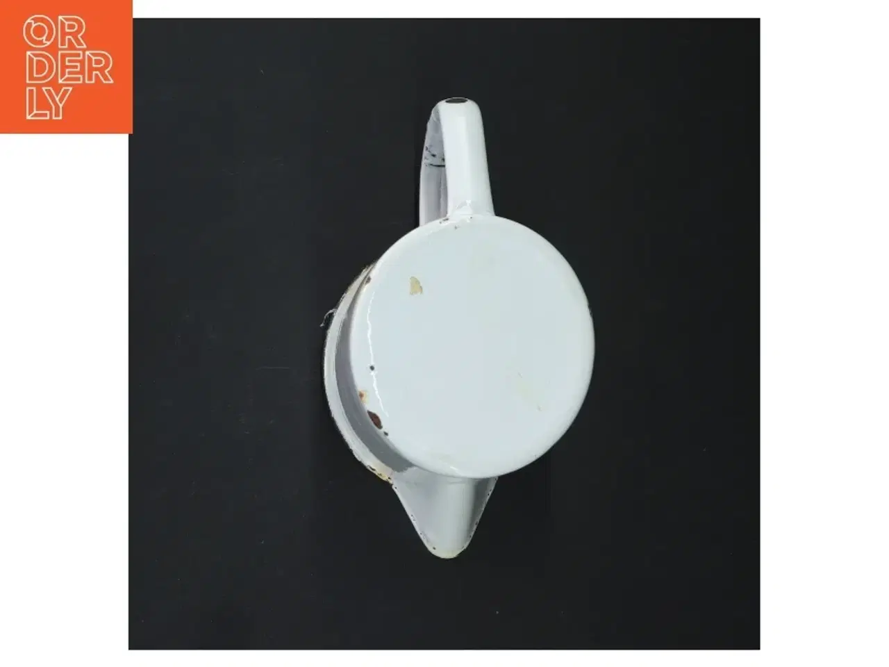 Billede 4 - Hvid emaljekande (str. 12 cm)