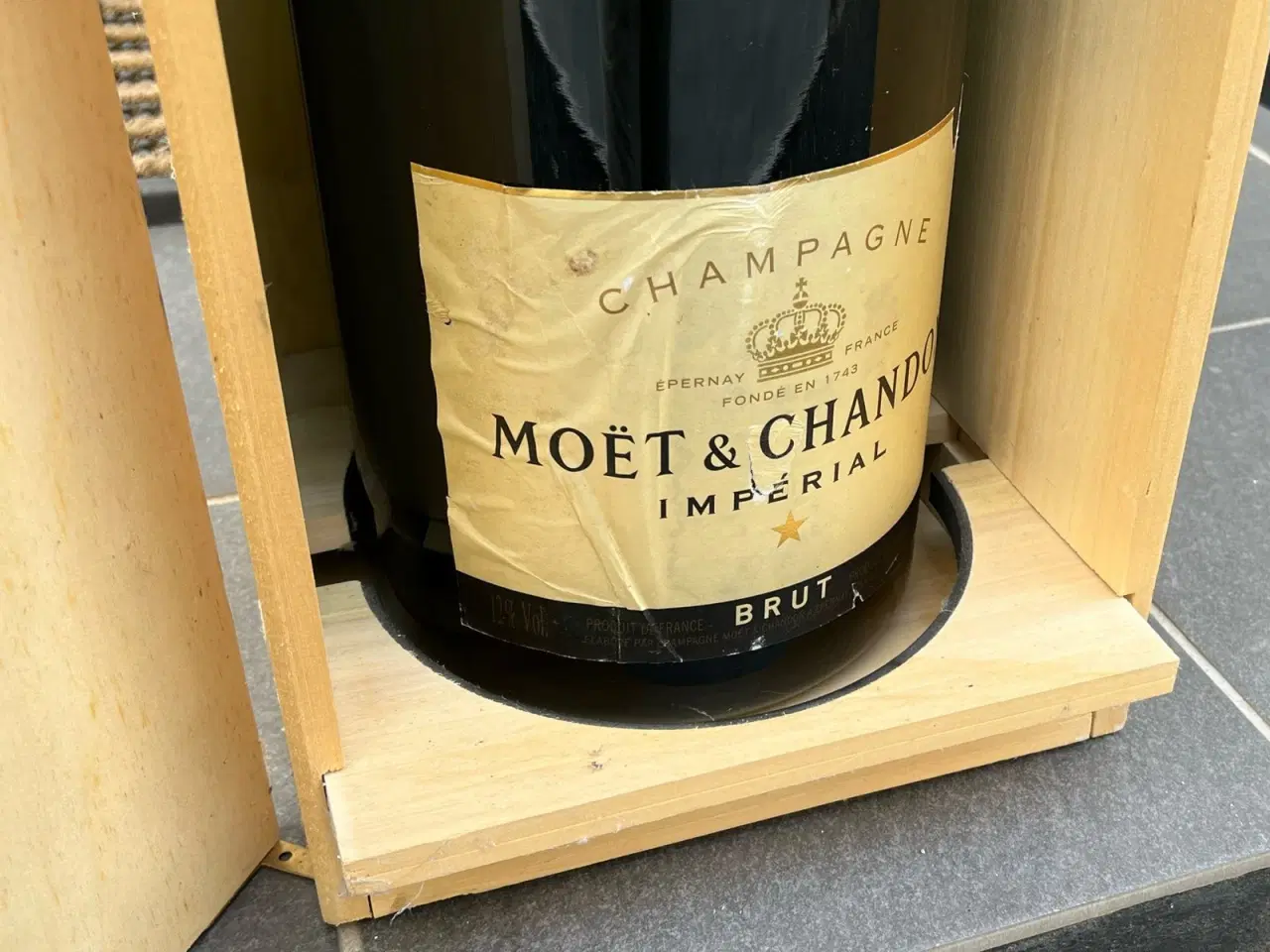 Billede 4 - Moet & Chandon 9L Salmanazar i orig. trækasse!!