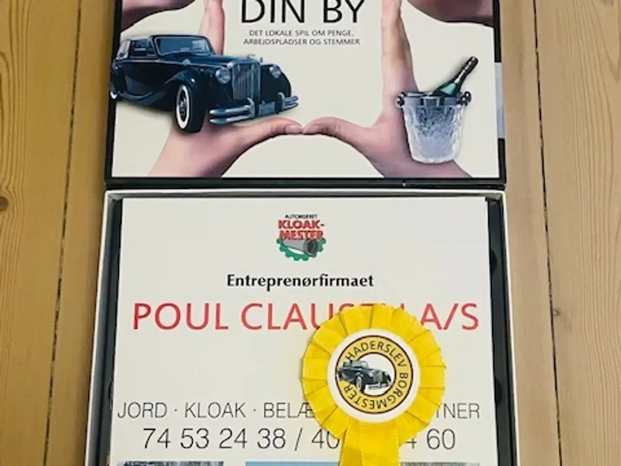 Billede 2 - Brætspil "Bliv borgmester i din by - Haderslev"