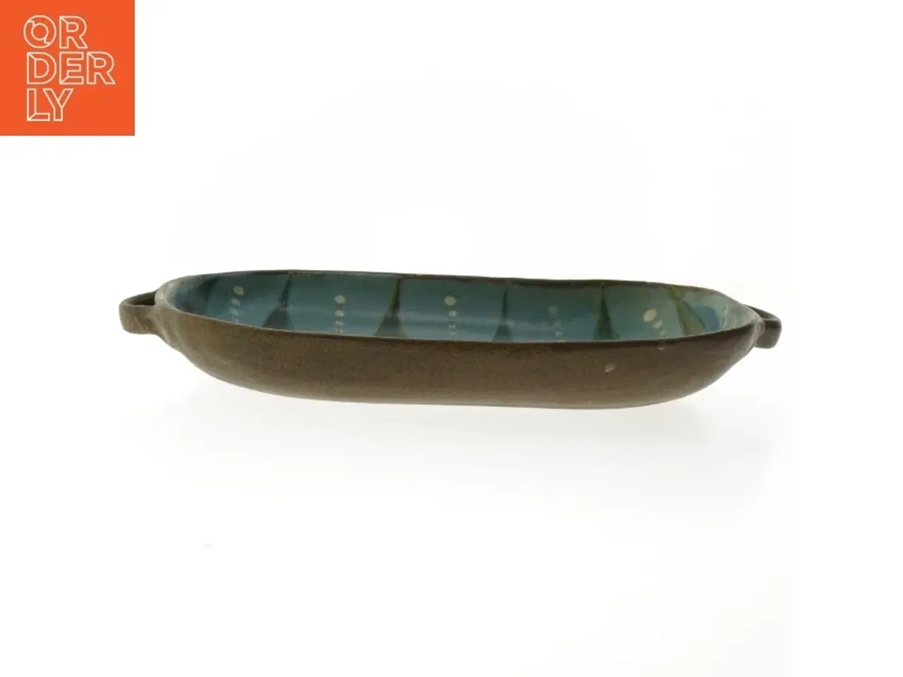 Billede 3 - Keramisk fade fra Dybdahl (str. 28x17,5 cm)