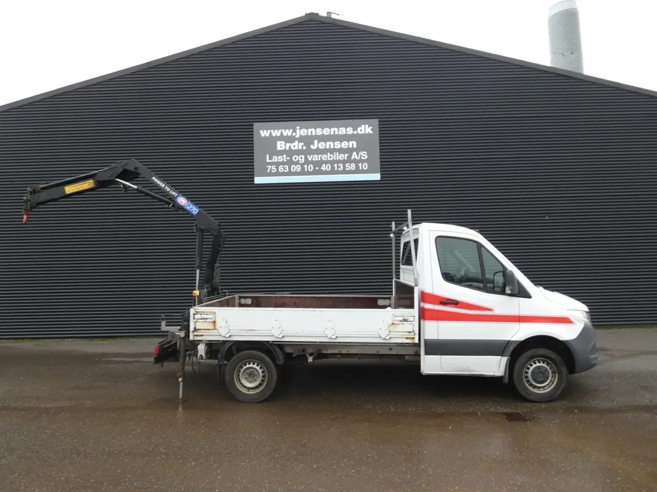 Billede 3 - Mercedes-Benz Sprinter 316 KRANBIL 2,1 CDI A2 RWD 163HK Ladv./Chas. Man.