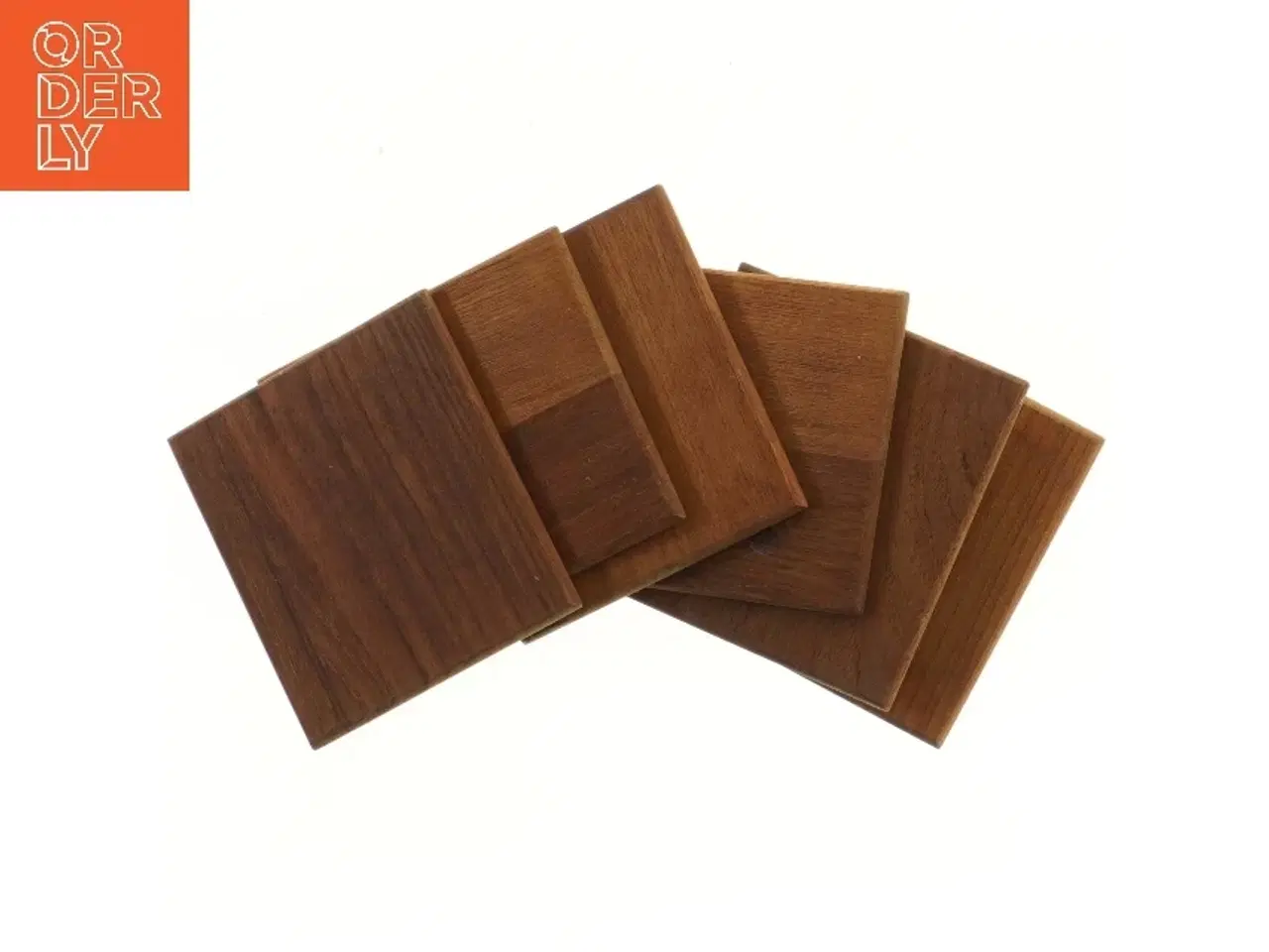 Billede 2 - Træbordskåner sæt 6 stk (str. 6 stk 13,5x12 cm)