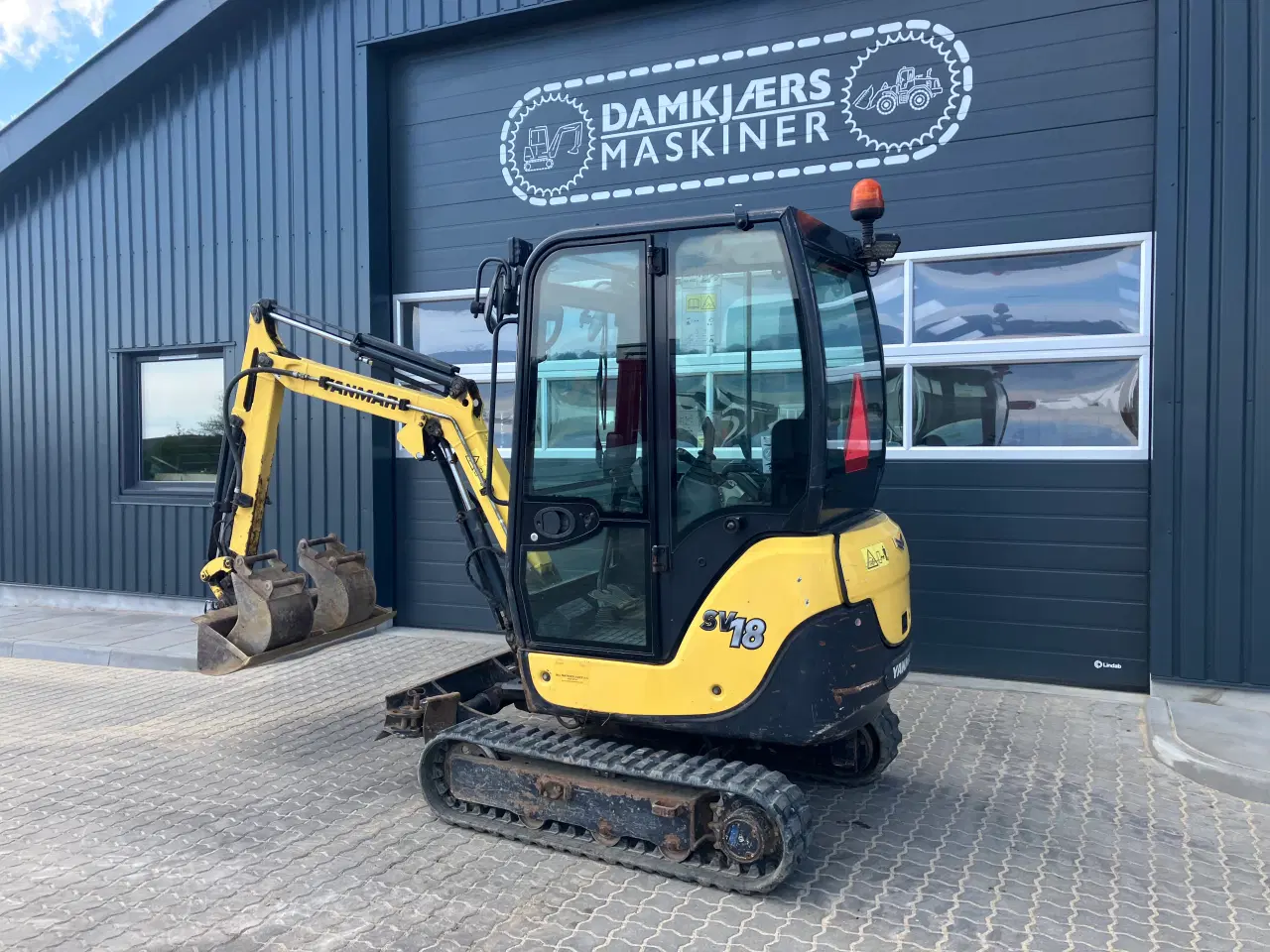 Billede 2 - Yanmar SV18 årg 2020 med Tiltman