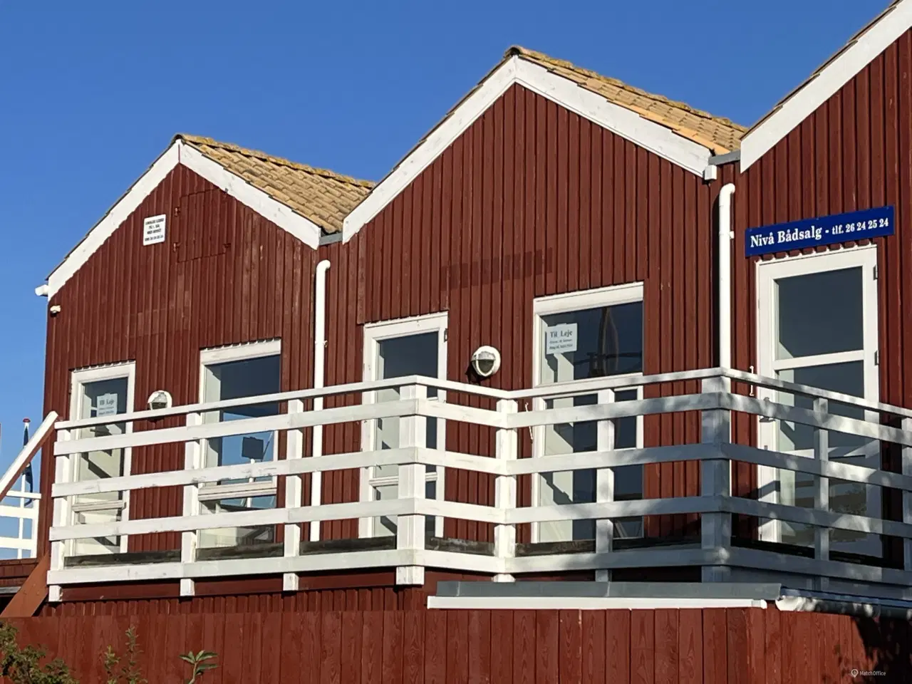 Billede 1 - Lokale med den bedste udsigt over Nivå havn og Øresund