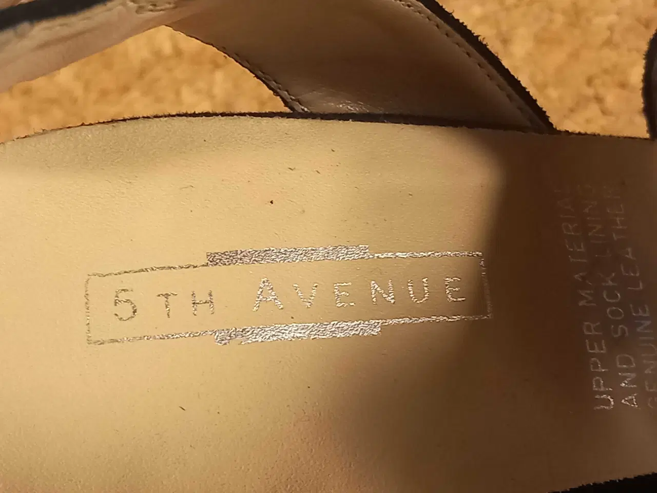 Billede 7 - Sorte højhælede sandaler