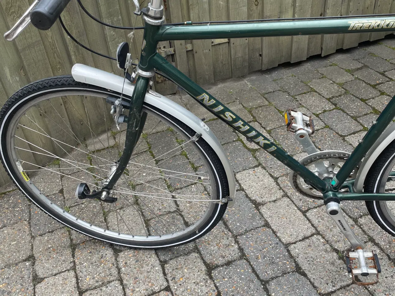 Billede 5 - Herrecykel nyligt istandsat. For og baglygte virk.