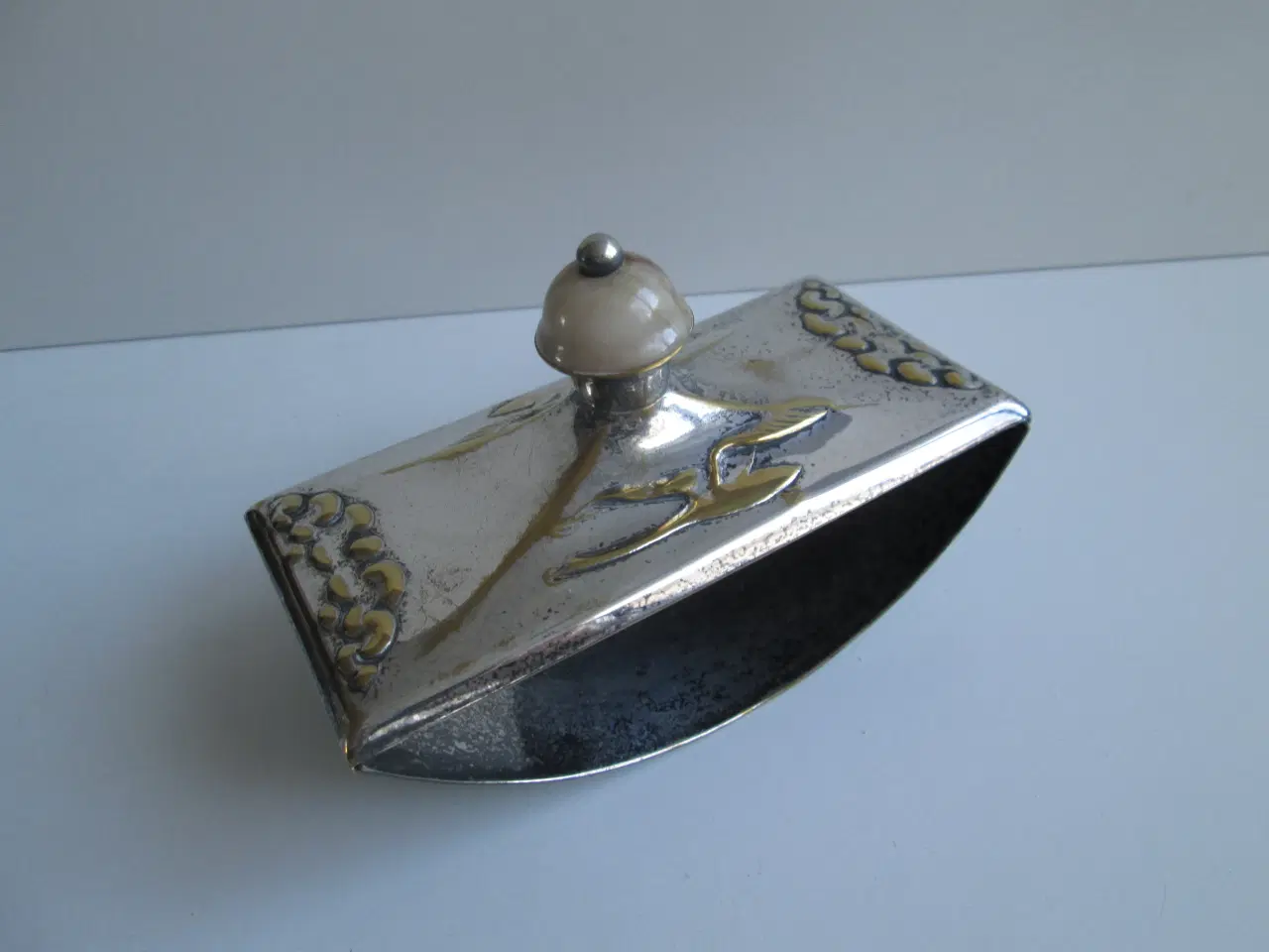 Billede 1 - Blæksuger i sølv