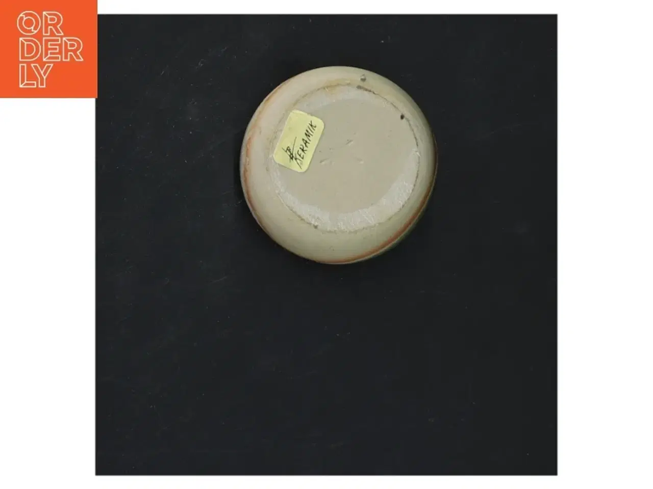 Billede 4 - Keramisk skål med låg (str.  6x6 cm)