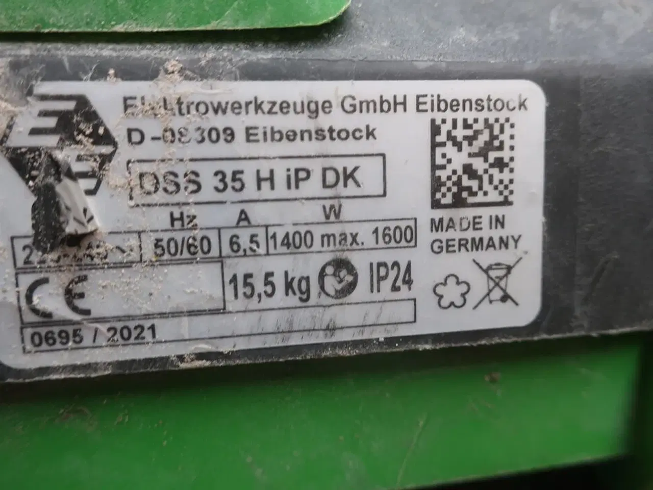 Billede 3 - Støvsuger EIBENSTOCK DSS 35 H IP DK