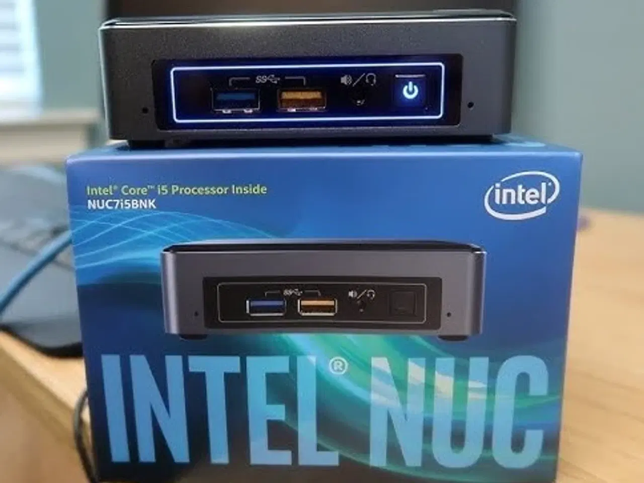 Billede 1 - Intel NUC NUC7i5BNB i5 -16 GB DDR4 ram & 256 GB m2