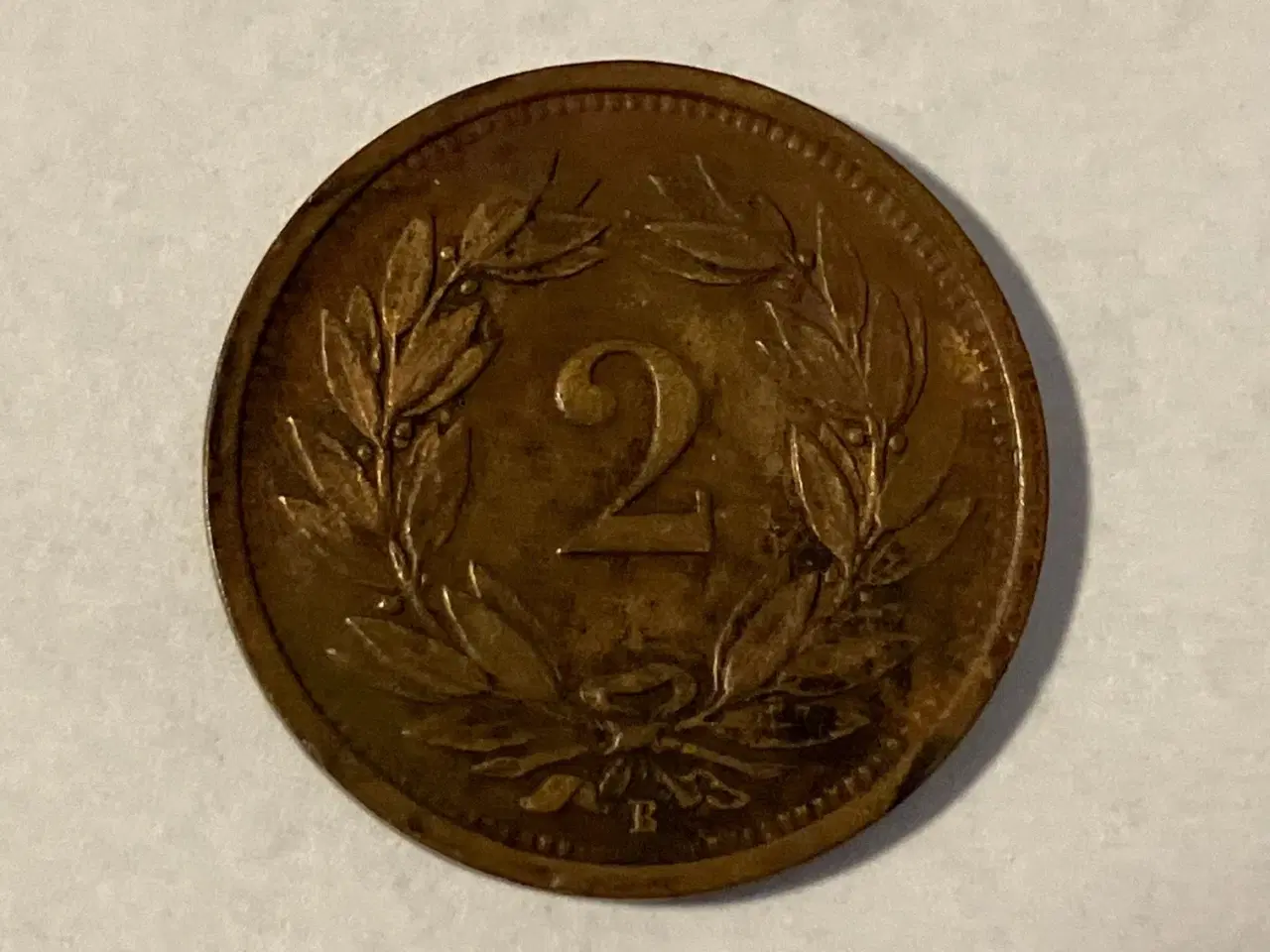 Billede 2 - 2 Rappen Switzerland 1934