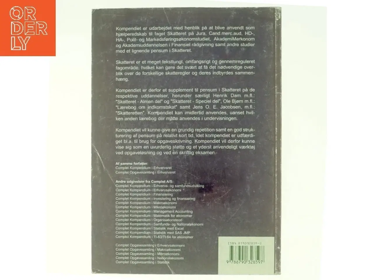 Billede 3 - Complet kompendium i skatteret 2007 af Peter Wedel Ranch Krarup (Bog)