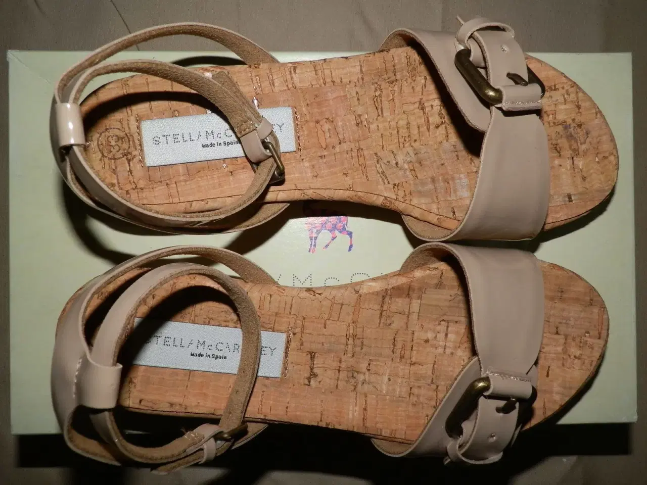 Billede 3 - Stella McCartney sandaler m. korkbund