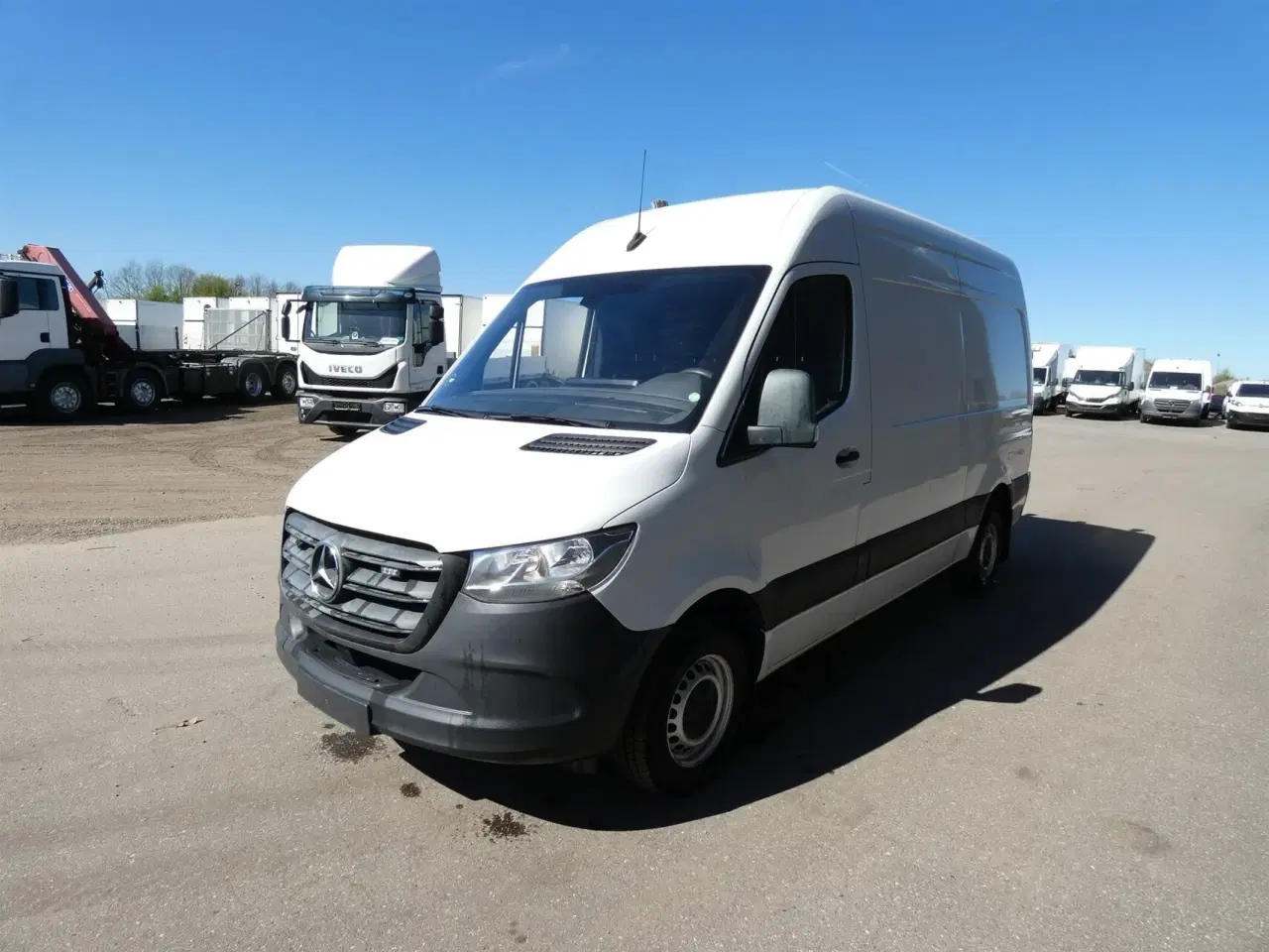 Billede 5 - Mercedes-Benz Sprinter 316 2,1 CDI A2 H2 RWD 163HK Van 6g