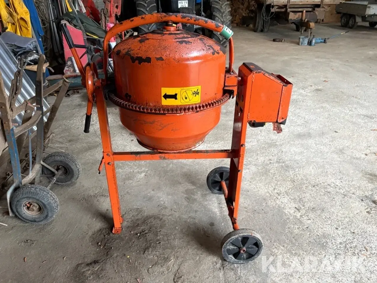 Billede 2 - Cement blander Lescha Euro-Mixer 125 - 125L