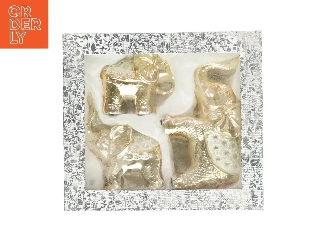 Billede 1 - Dekorative elefantfigurer fra Almina (str. LBH: 10,5x9x20cm og 15x6x12cm og 24x10x18cm)