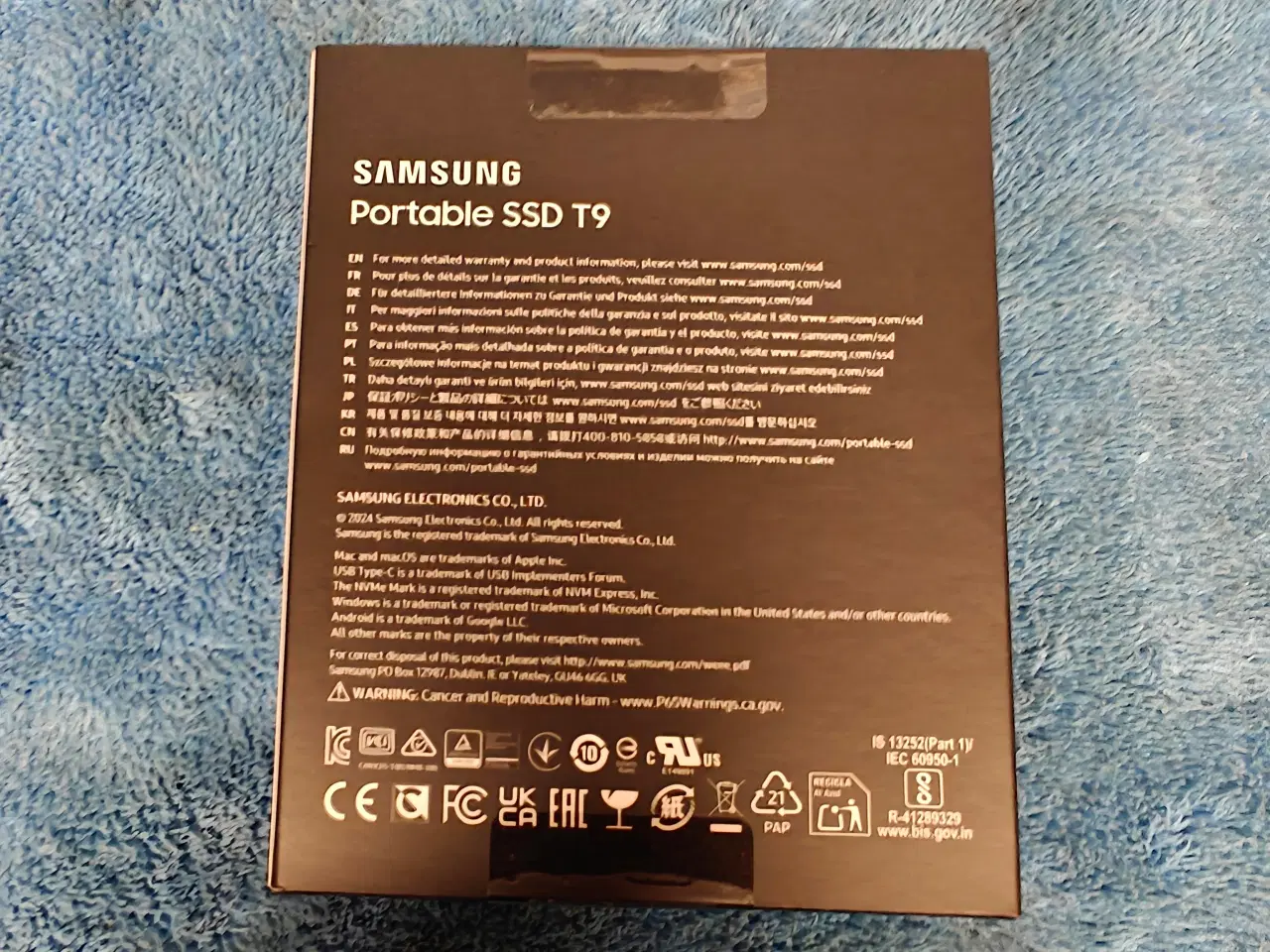 Billede 2 - Samsung T9 4TB SSD Harddisk