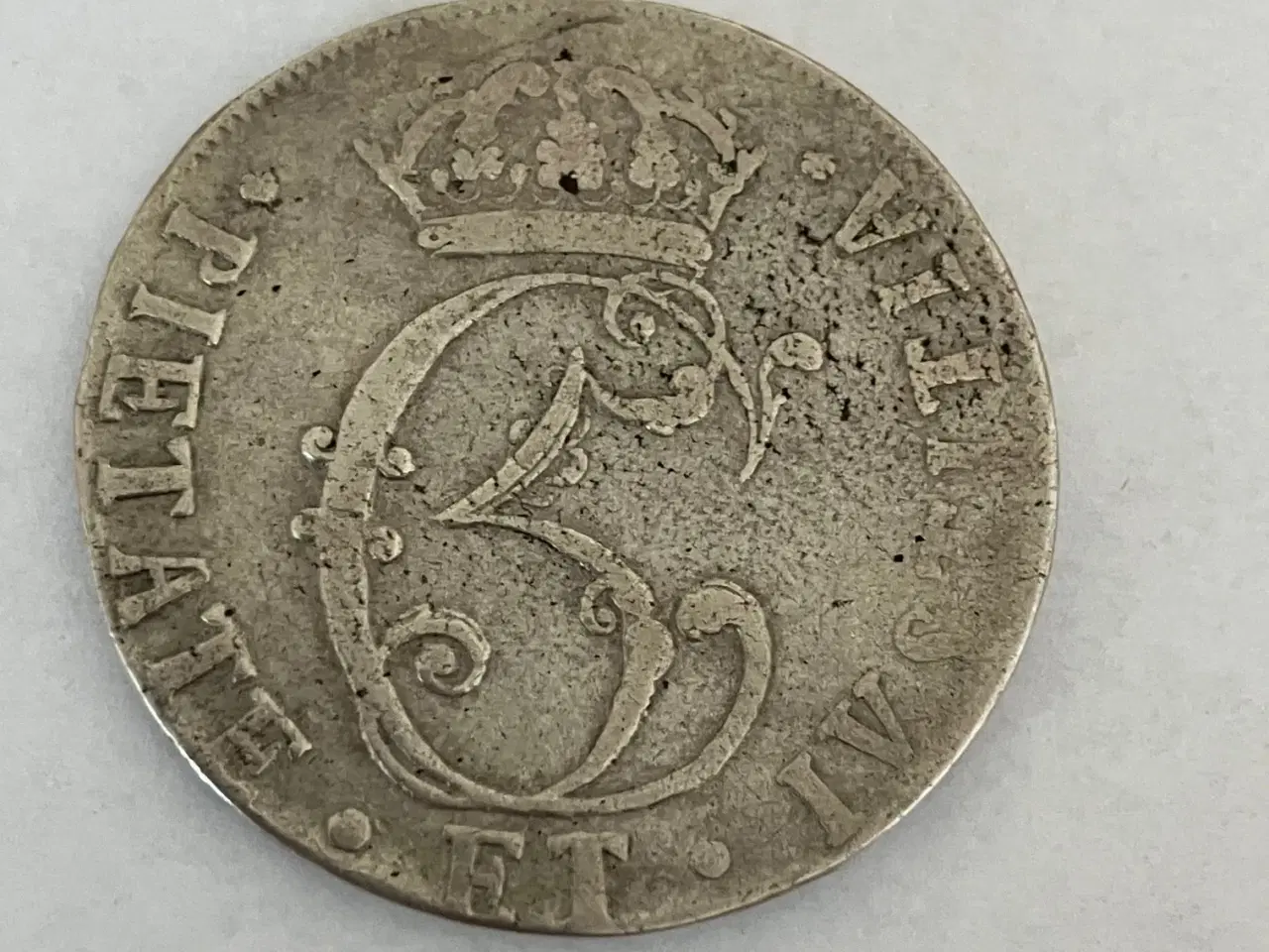 Billede 2 - 1 Krone 1676 S.35.1 Hede 68A