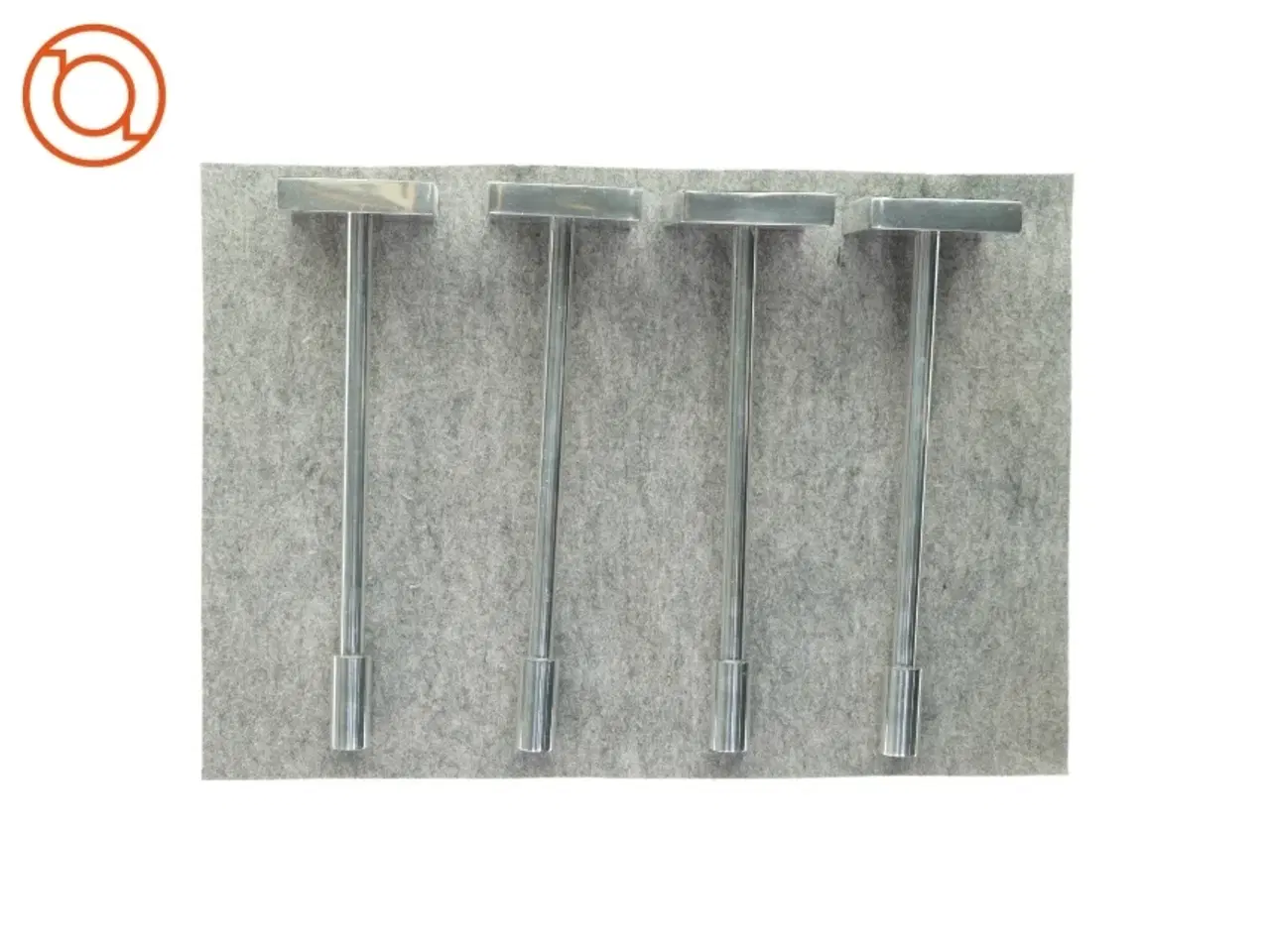 Billede 2 - Lysestager 4 stk. (str. 11 x 11 x 40cm)