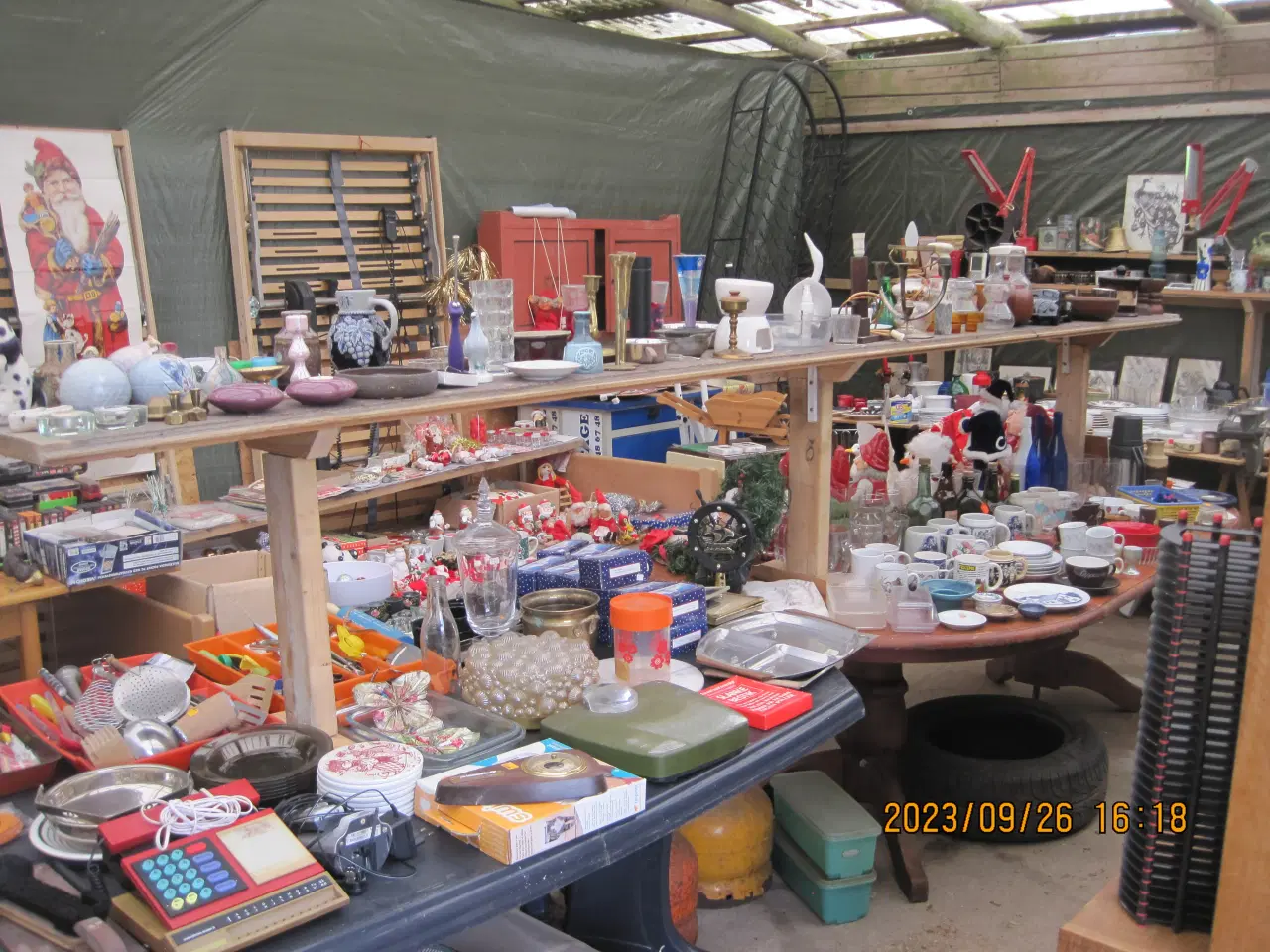 Billede 1 - stort loppedmarked 