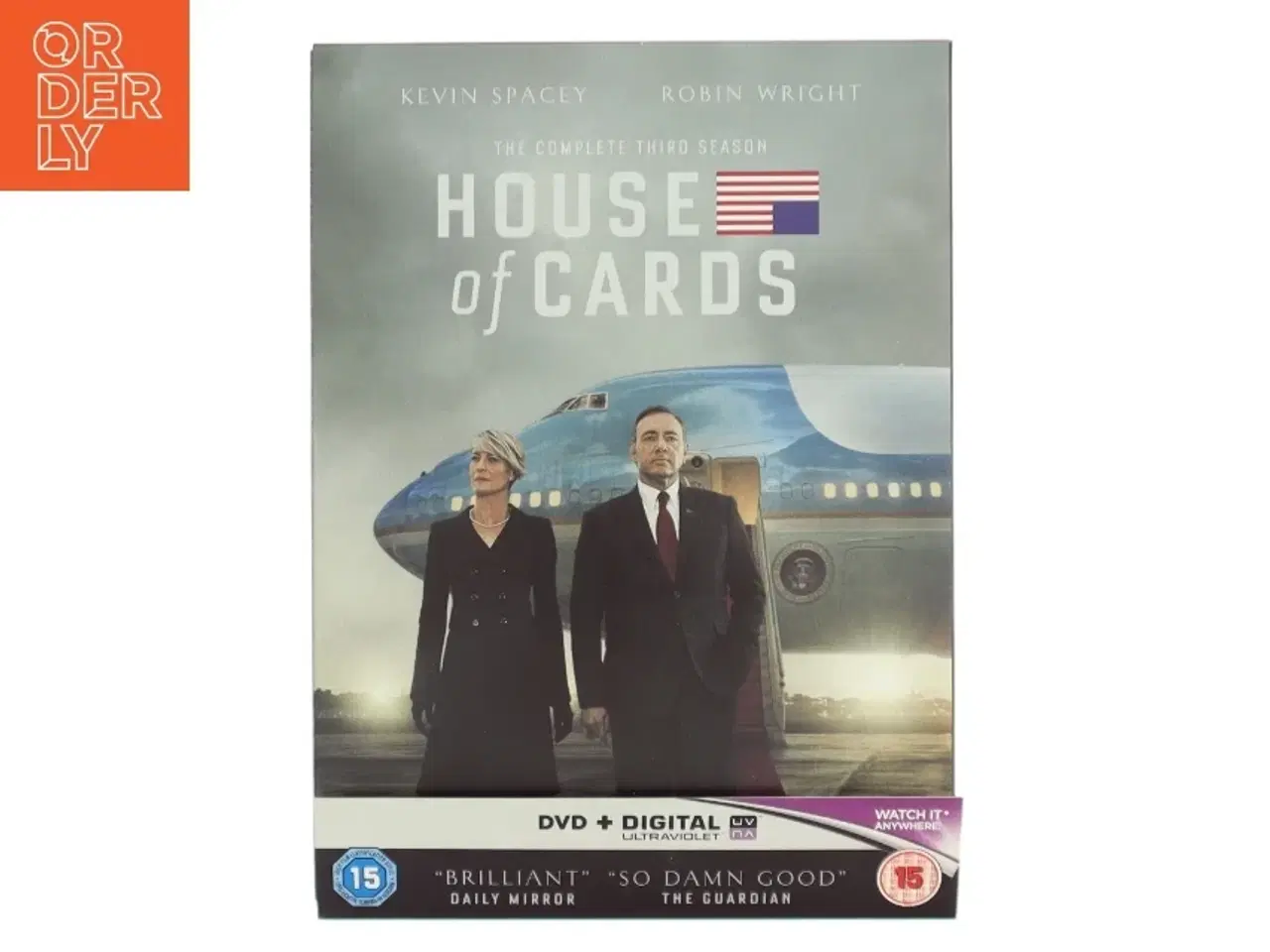 Billede 1 - House of Cards Season 3 med Kevin Spacey (DVD)