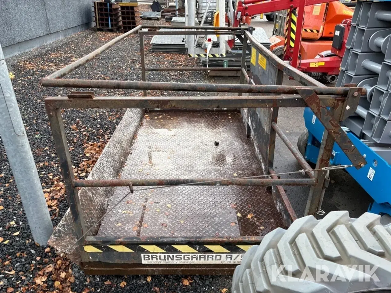 Billede 5 - Mandskabskurv Kirk maskinfabrik K1330