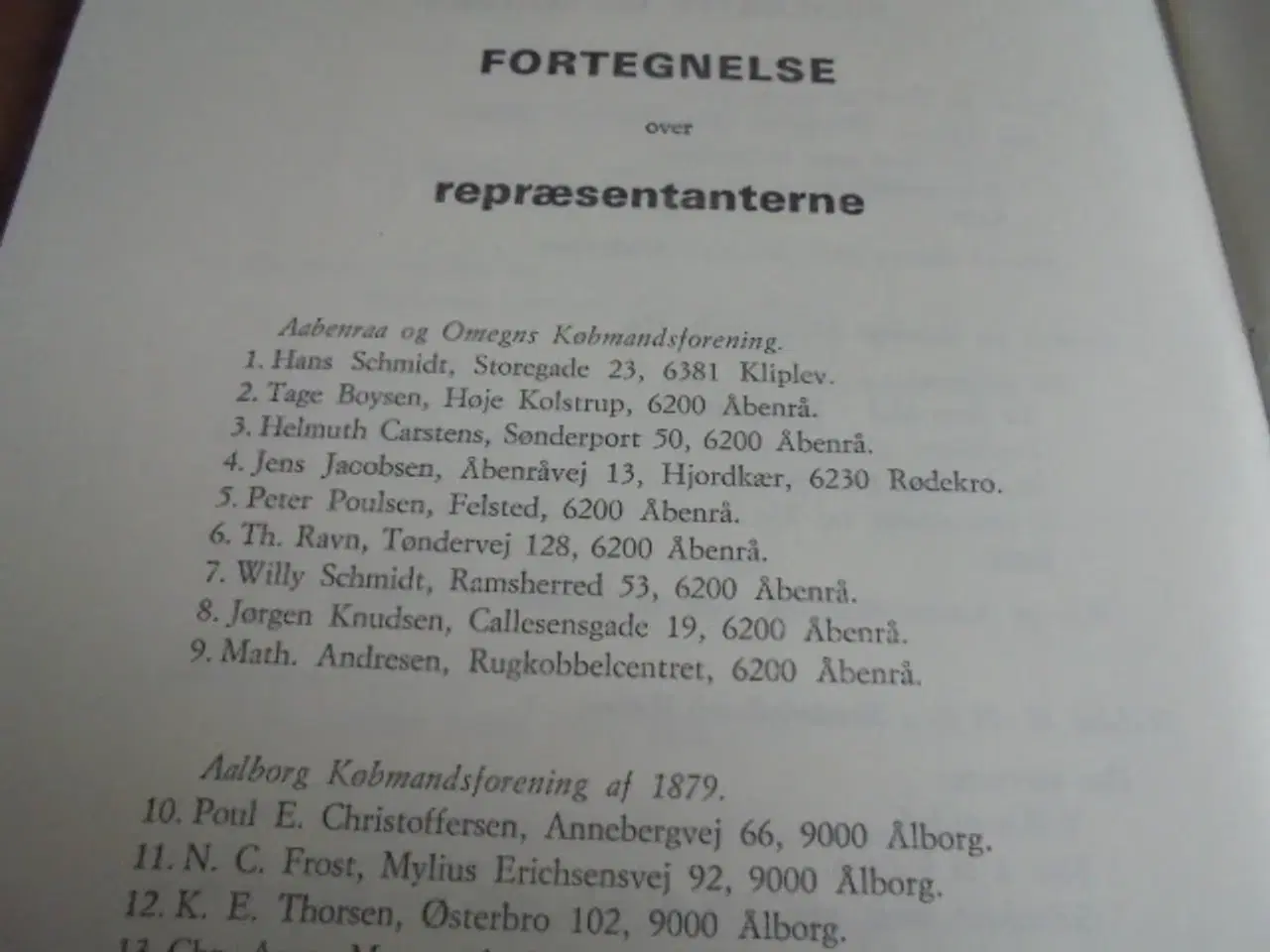 Billede 4 - Den Frie købmand: Prgr. fra repr-møderne 1970-74
