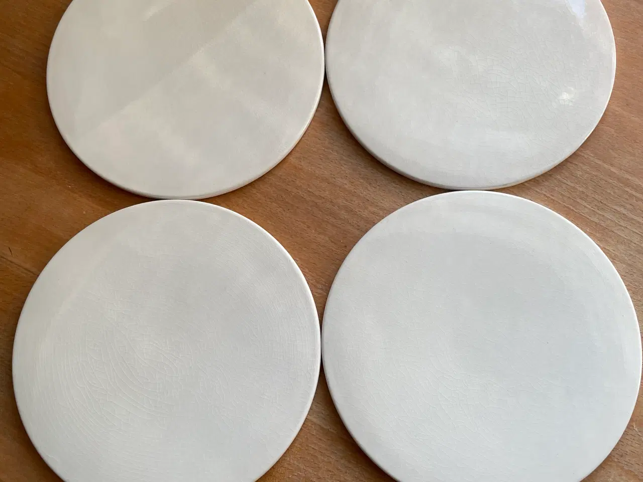 Billede 1 - Aluminia hvide smørbrikker