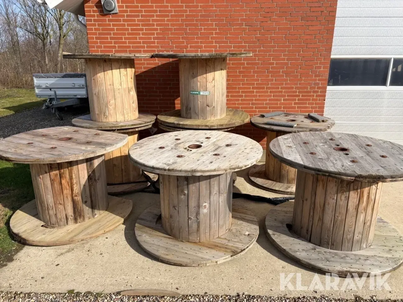 Billede 3 - Kabeltromler 8 styk