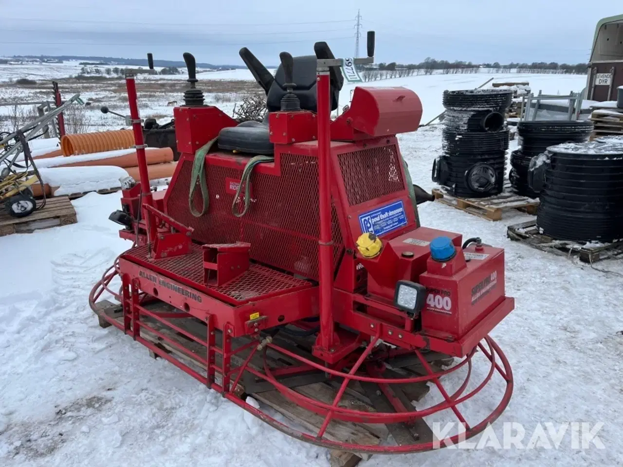 Billede 1 - Glittemaskine Allen Engineering Razorback Rider Super Pro 400 Diesel