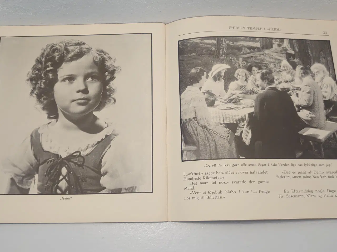 Billede 4 - Shirley Temple i "Heidi" Poul Branner 1938.