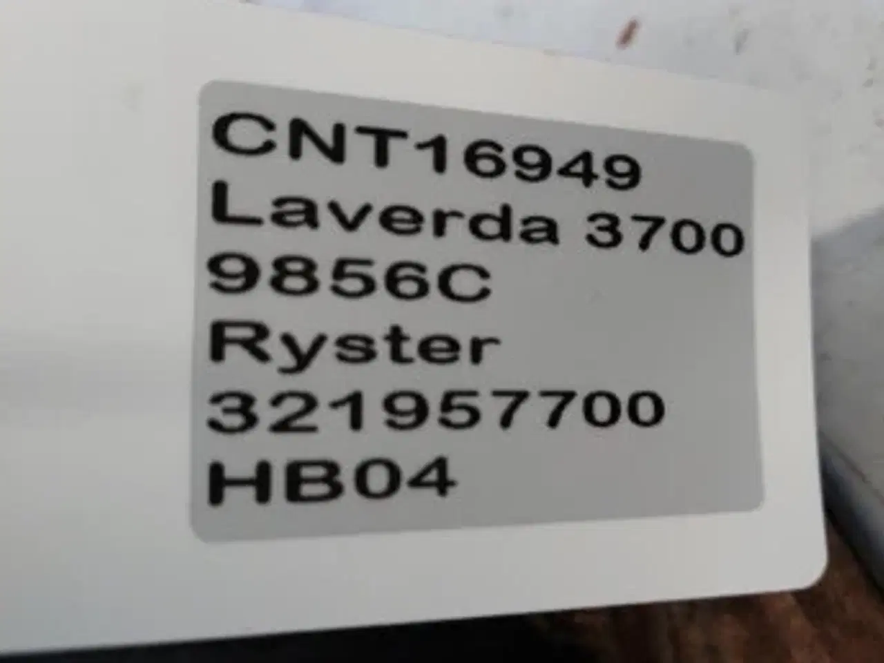 Billede 24 - Laverda 3700 Ryster 321957700